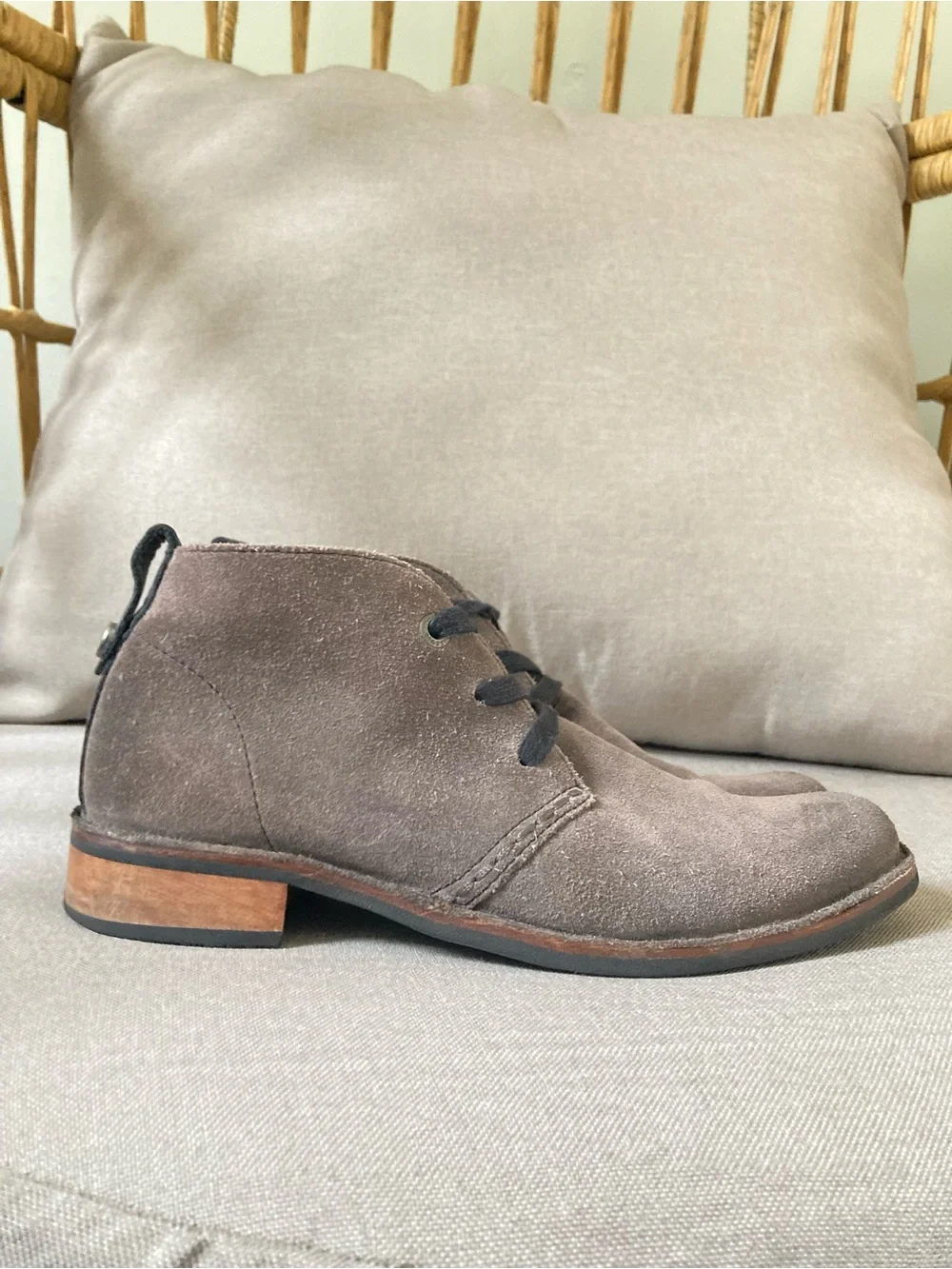 Bussola Sevilla Suede Chukka Boots Brown US 4 EU 34